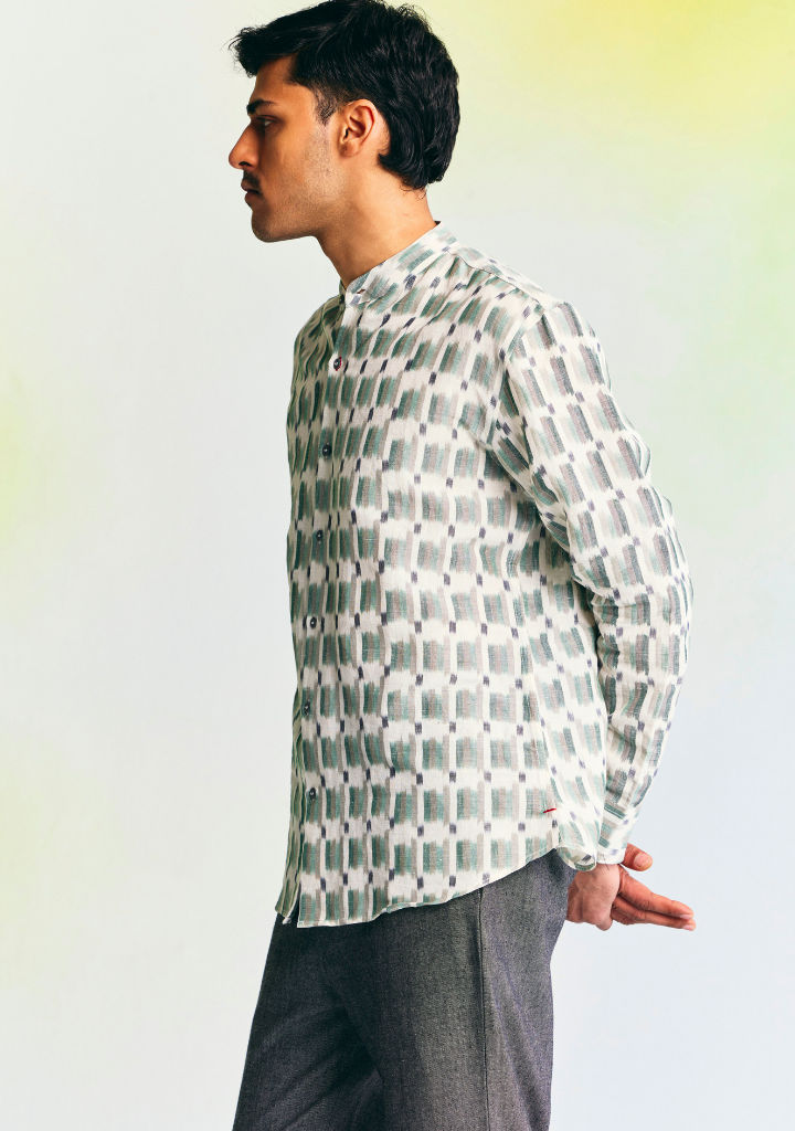 Meadow Band Collar Shirt