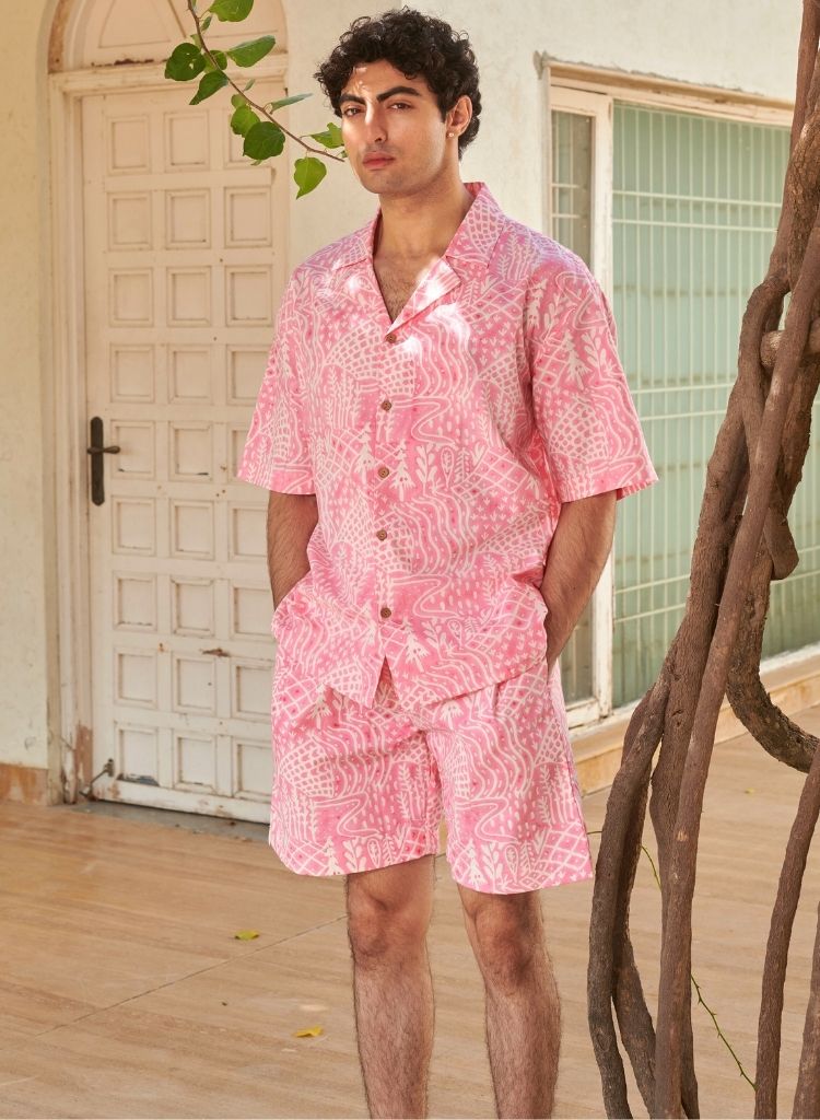 Meadow Print Resort Shirt