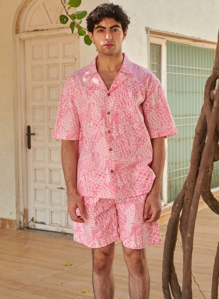 Meadow Print Resort Shirt