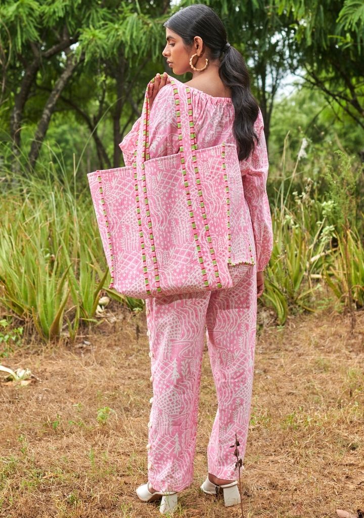 Meadow Quilted Tote Bag