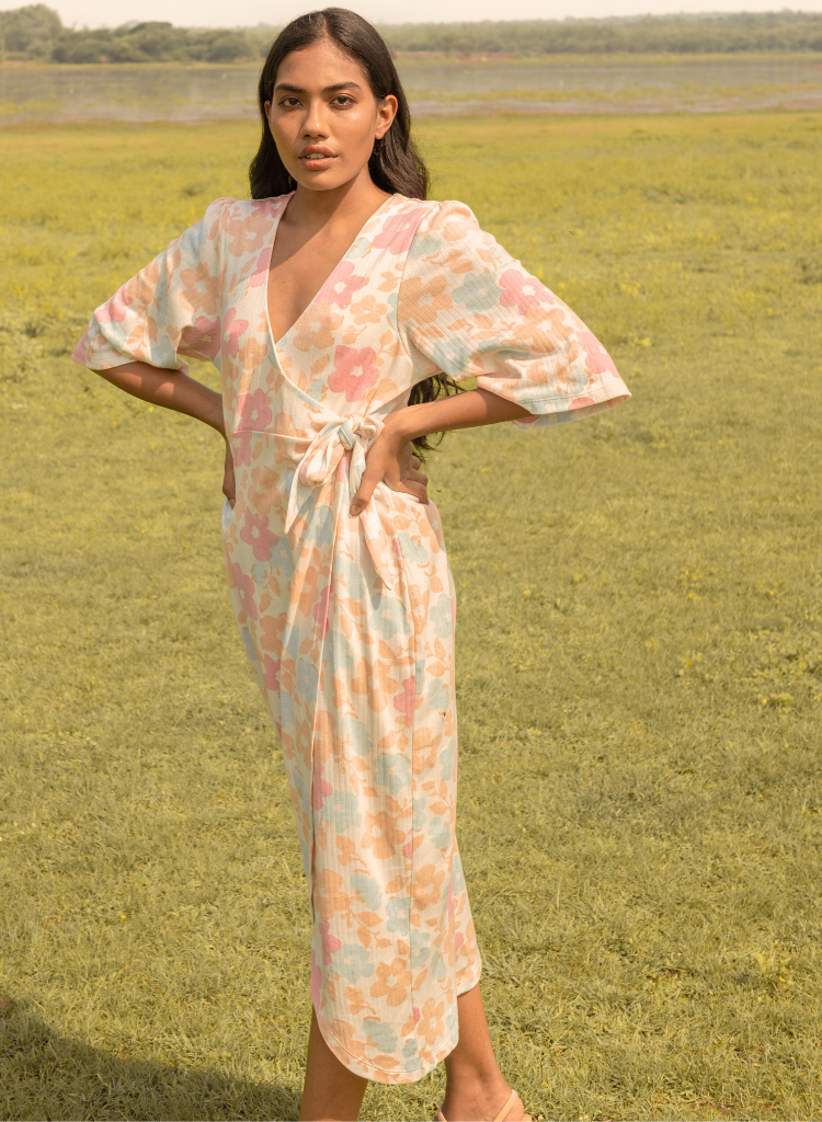Meadow Wrap Dress