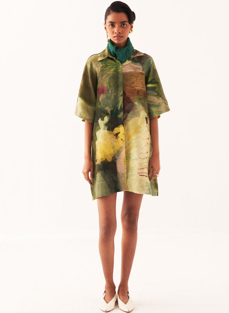 Meadows Shirt A-line Dress