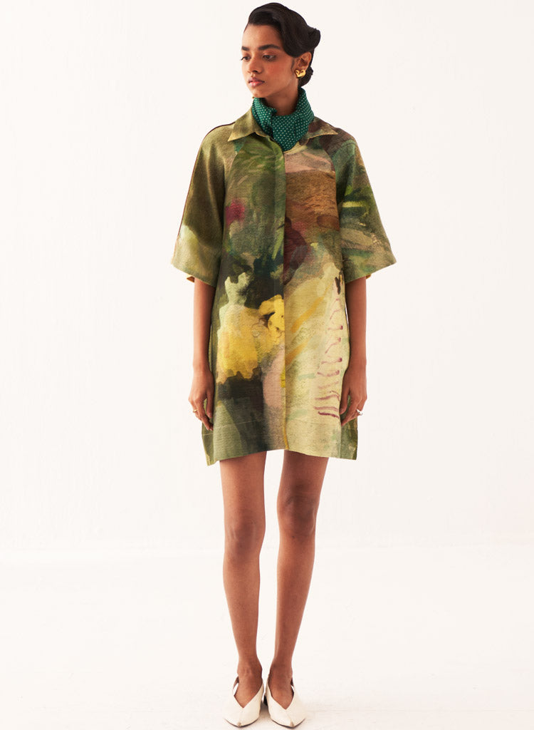 Meadows Shirt A-line Dress