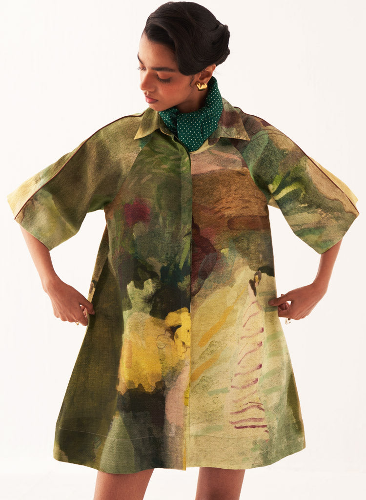 Meadows Shirt A-line Dress