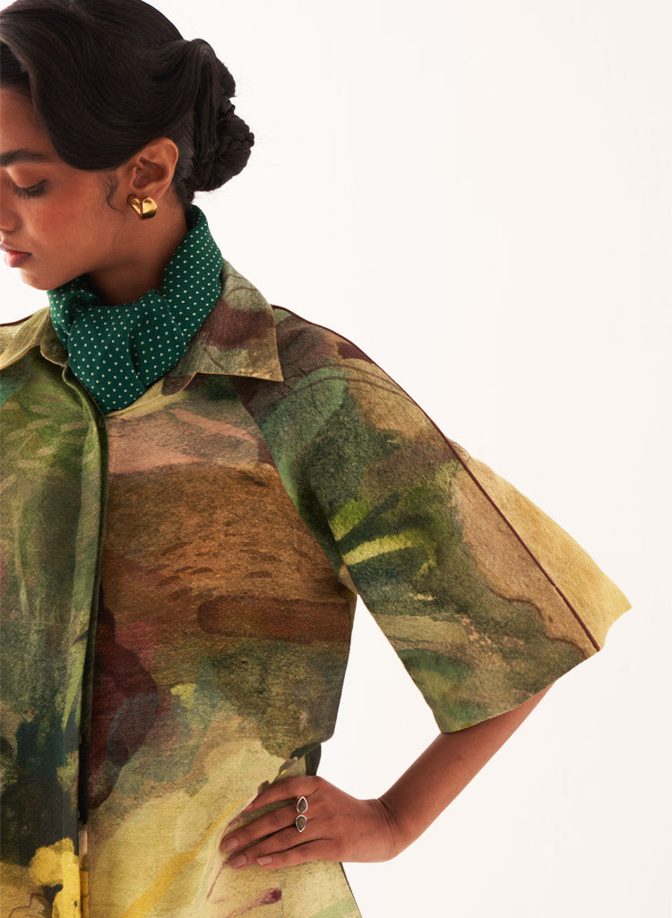 Meadows Shirt A-line Dress