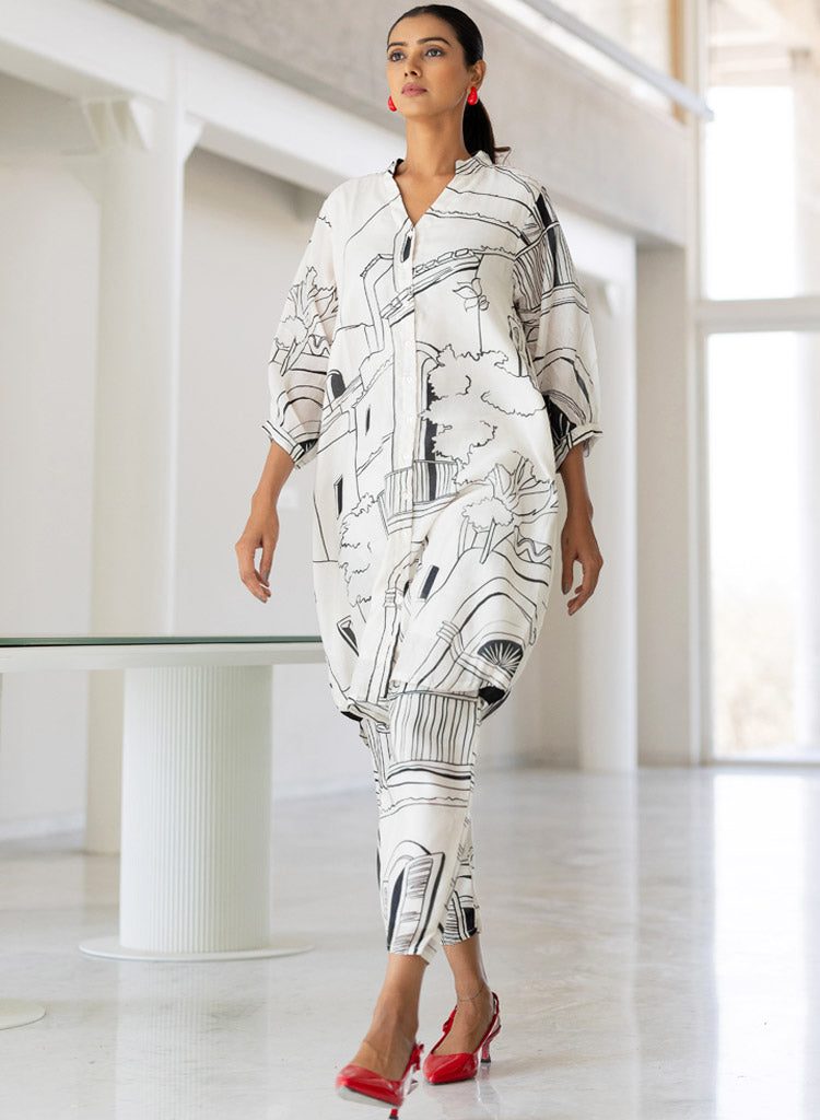 Mediterranean Lanes Tunic