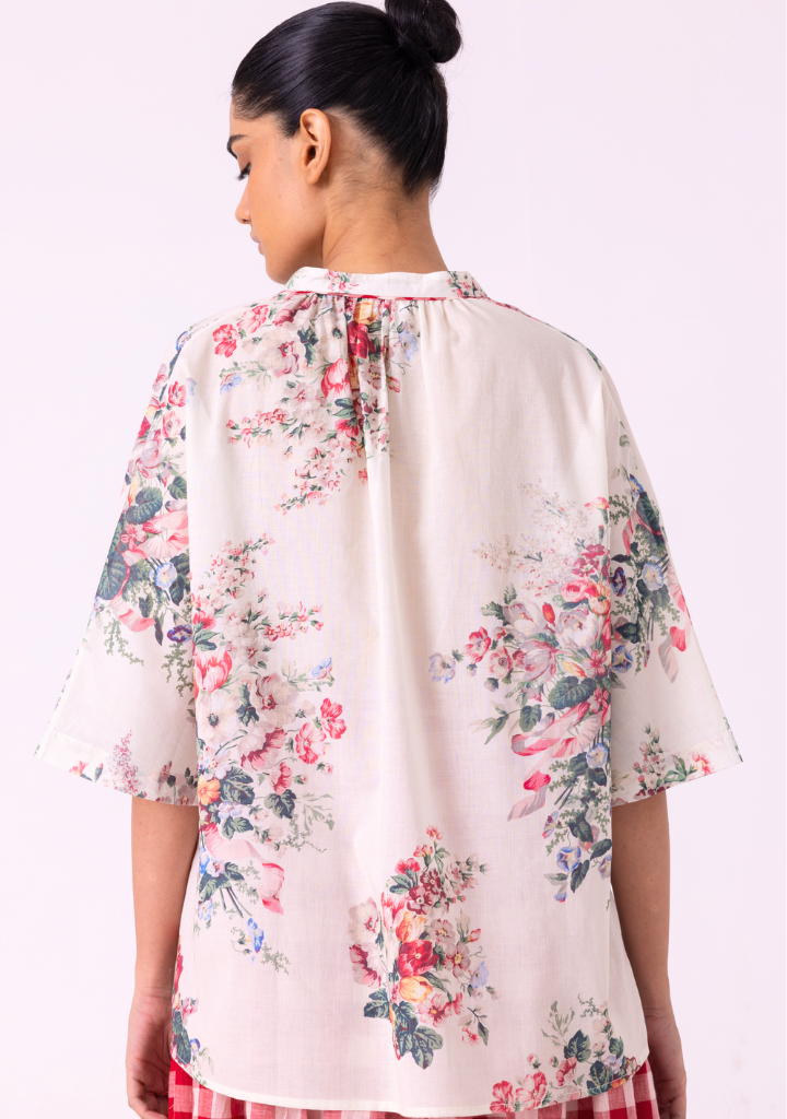 Meg Floral Top