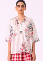 Meg Floral Top