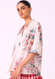 Meg Floral Top