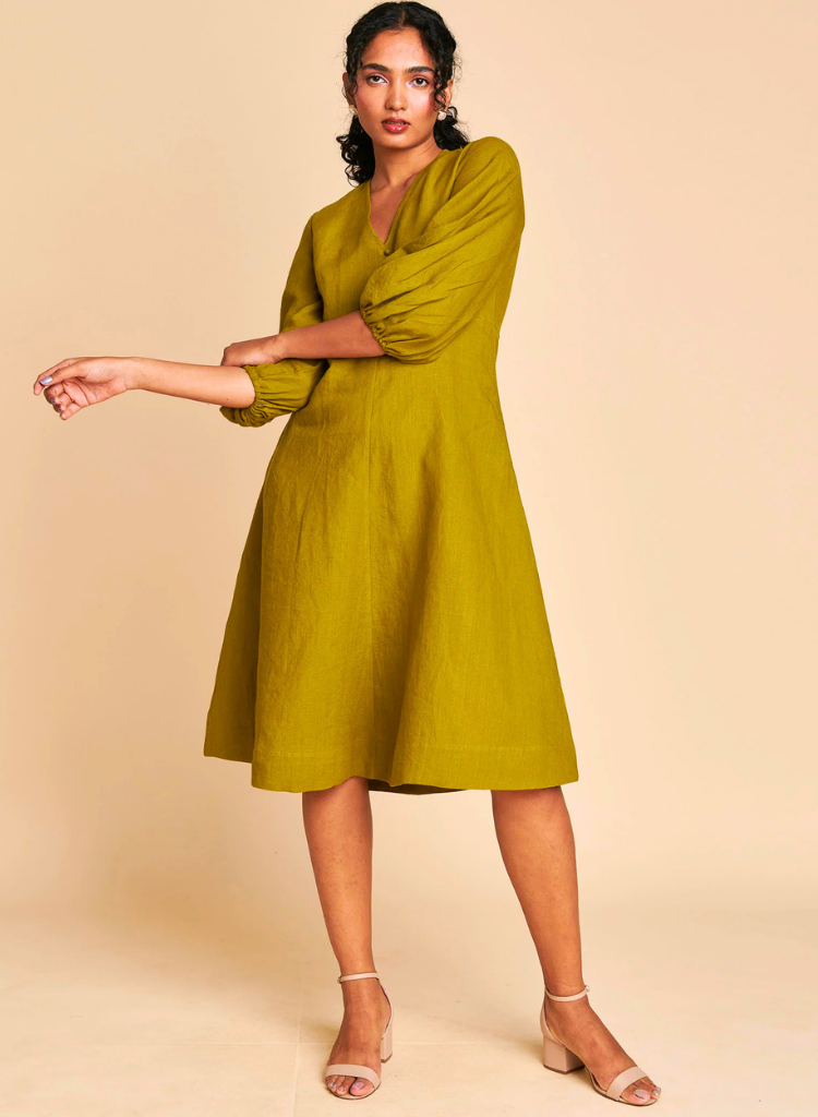 Mehendi Billow Dress
