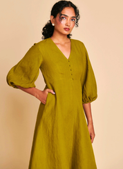 Mehendi Billow Dress