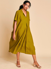 Mehendi Kaftan Dress