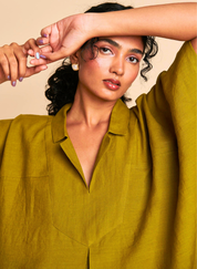 Mehendi Kaftan Dress