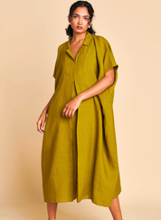 Mehendi Kaftan Dress