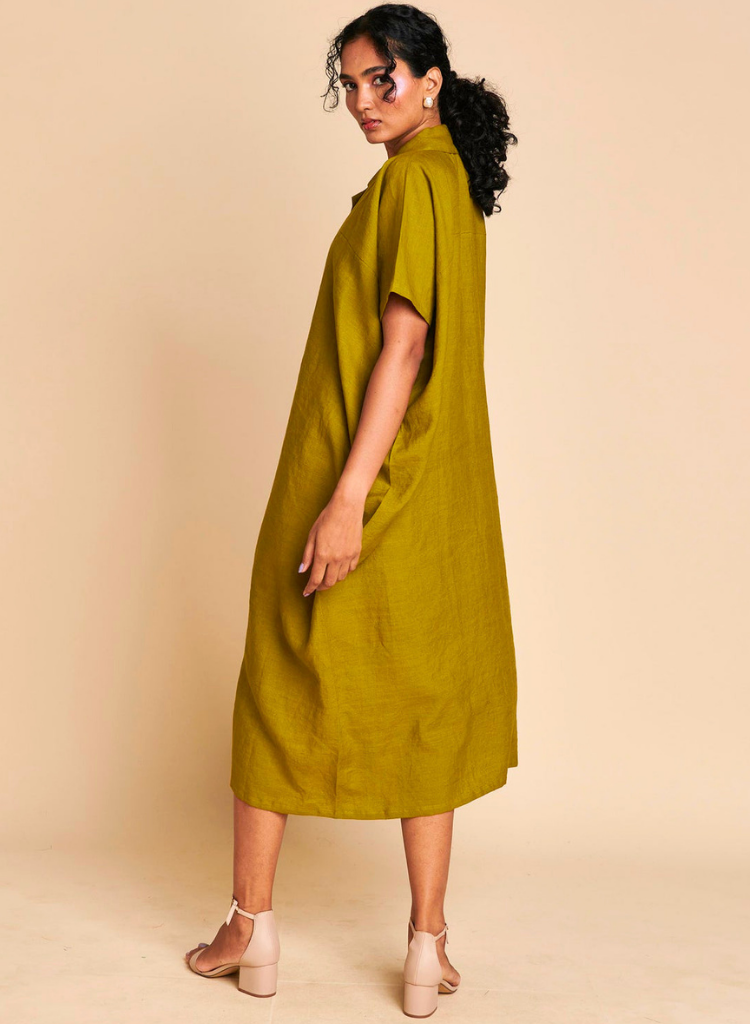 Mehendi Kaftan Dress