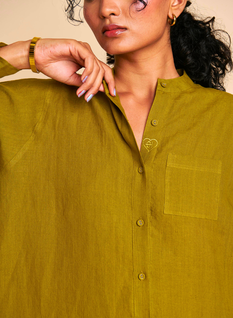 Mehendi Shirt Dress