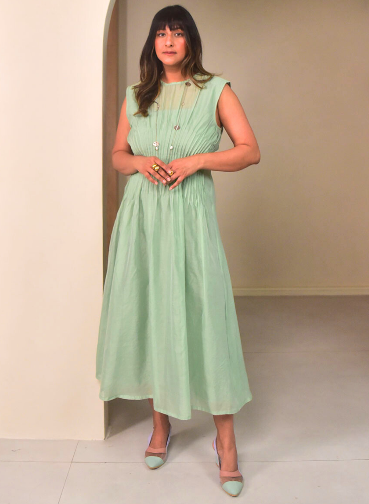 Mei Panelled Dress