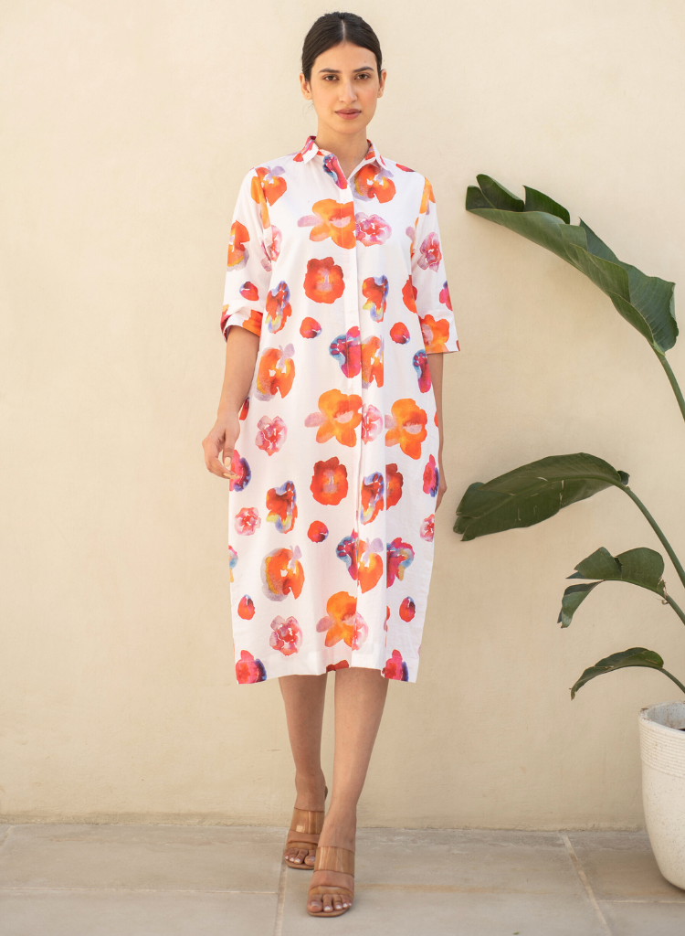 melrose shirt dress Thats So Fetch | Melrose Dress | White