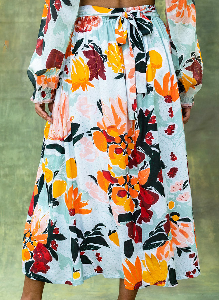 Mia Floral Skirt