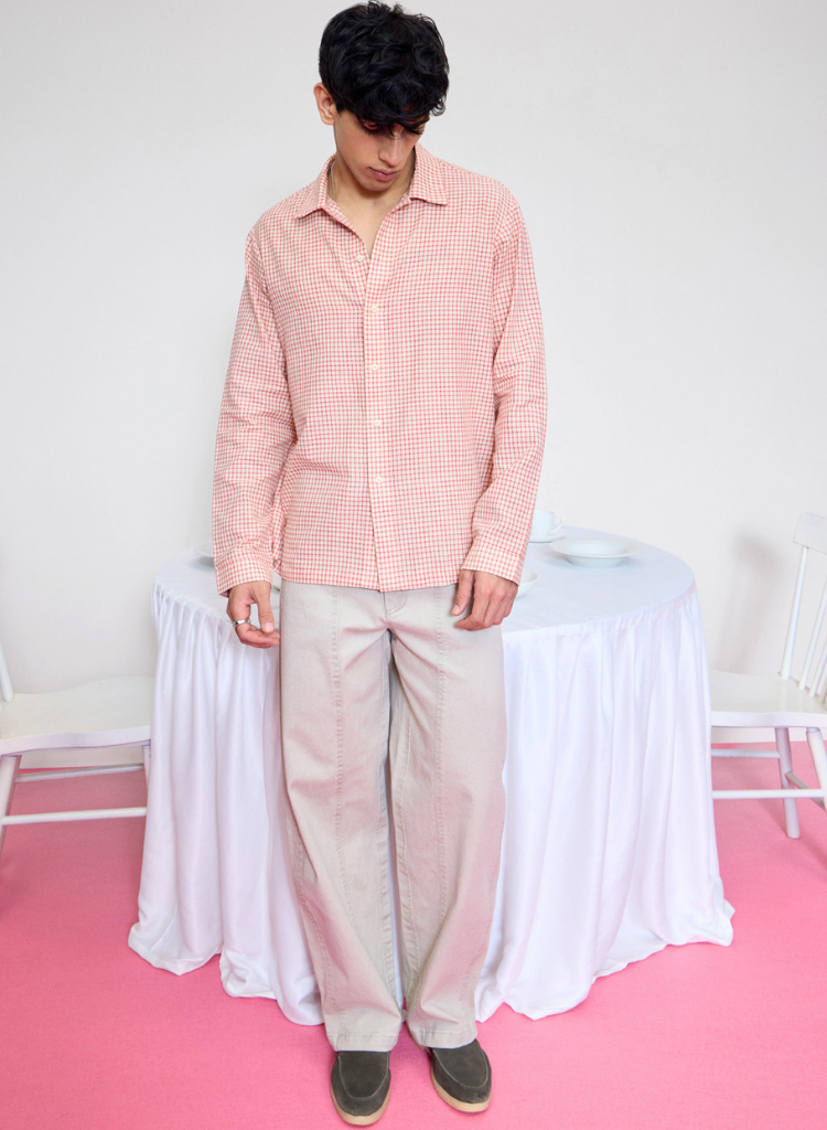 Micro Check Shirt