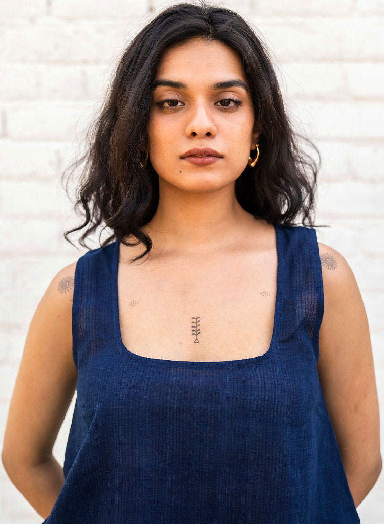 Midnight Indigo Tank Top