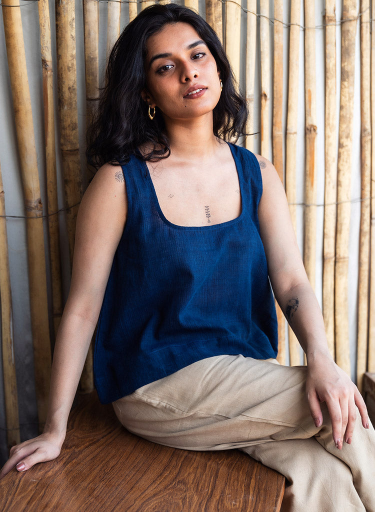 Midnight Indigo Tank Top