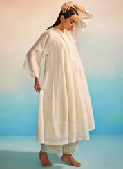 Midori Panelled Kurta Set