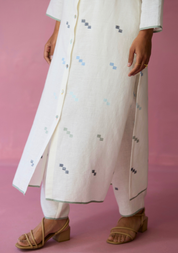Miel Jamdani Kurta Set