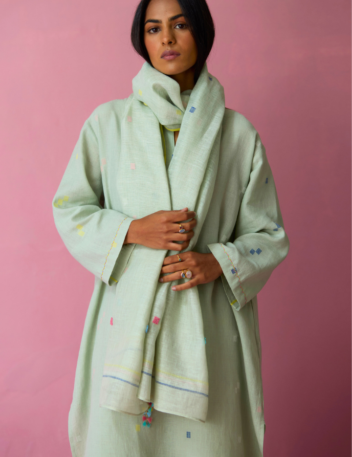 Mila Hand-Embroidered Dupatta