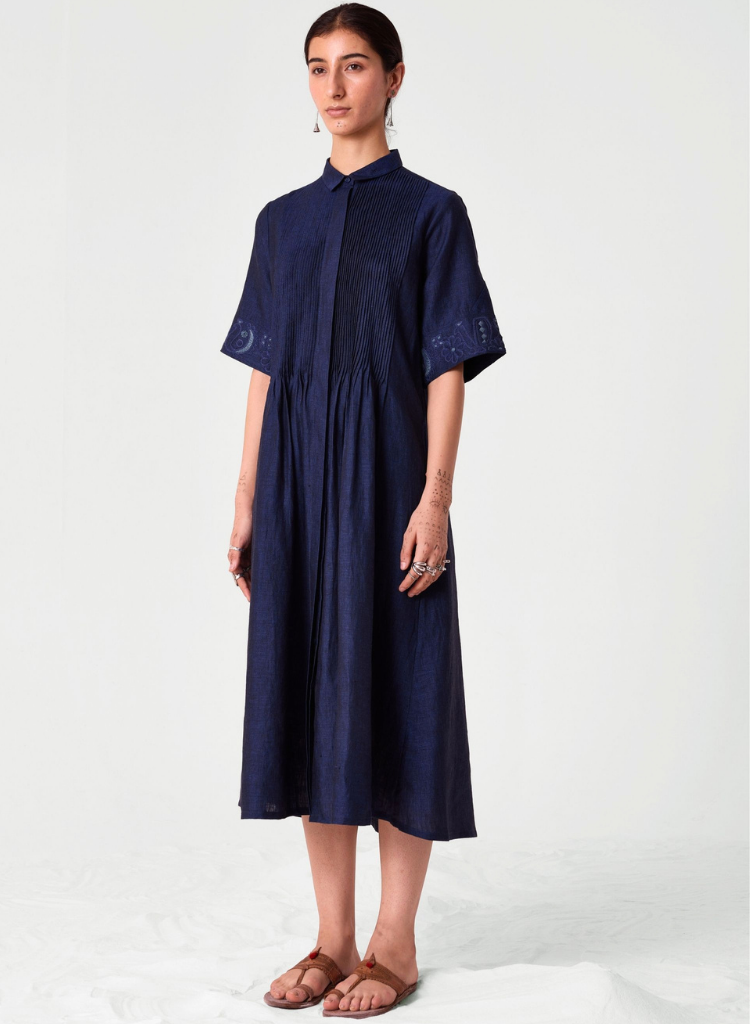 Minerva Embroidered Dress