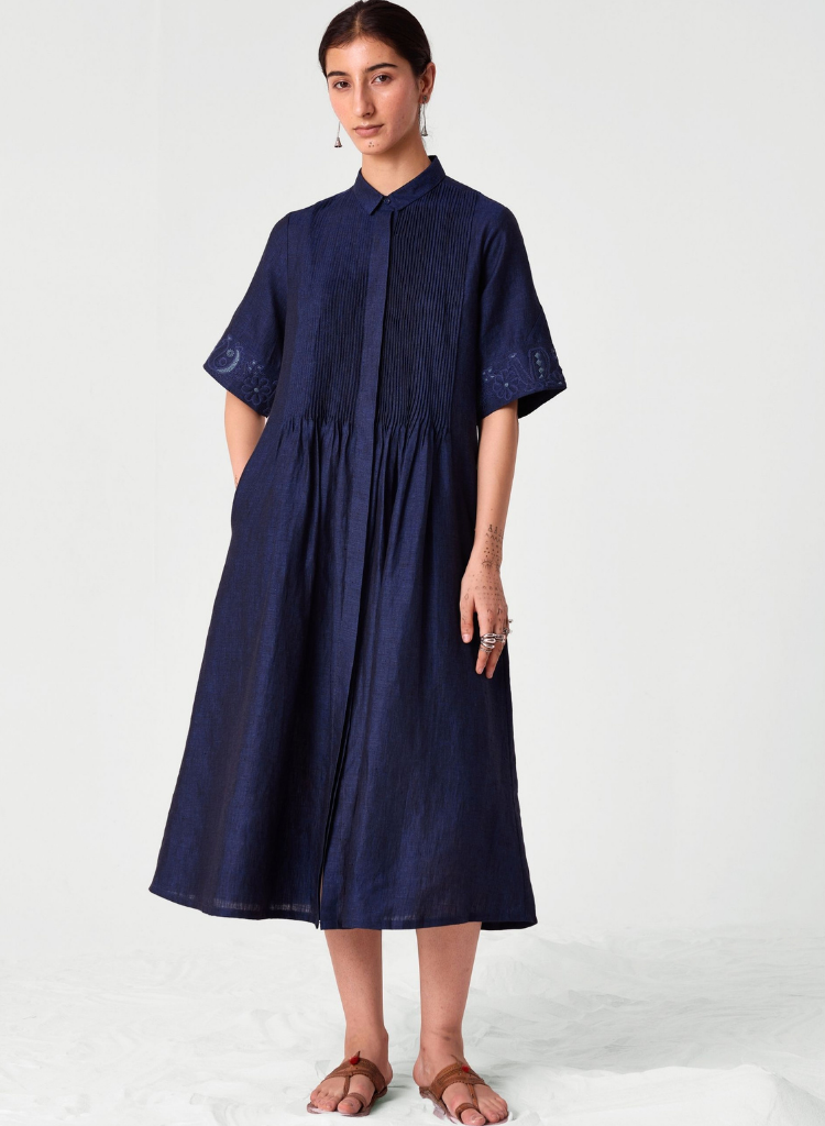 Minerva Embroidered Dress