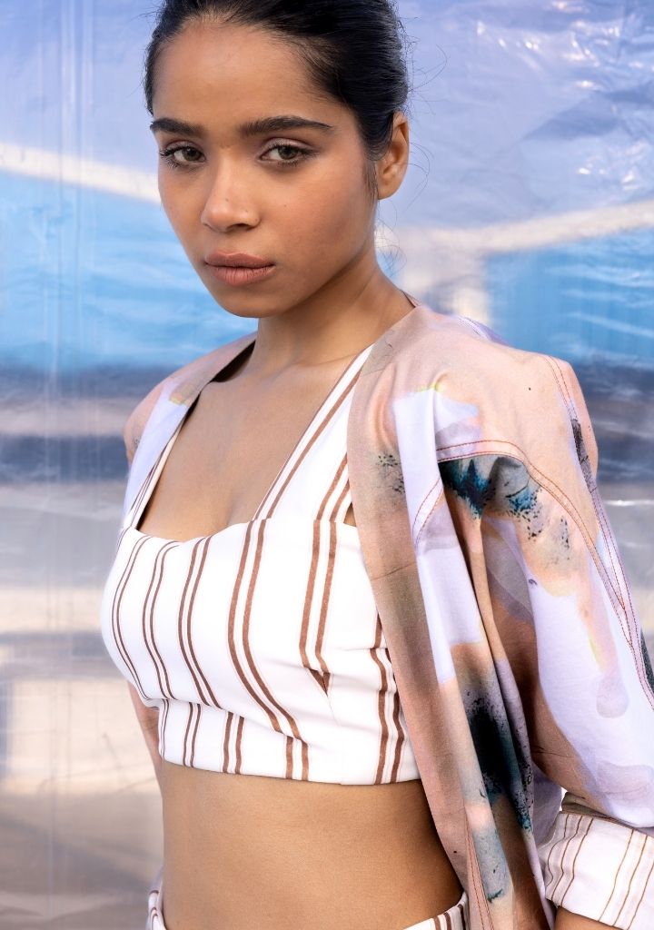 Minimalist Striped Set