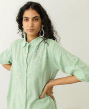 Mint Cotton Tunic