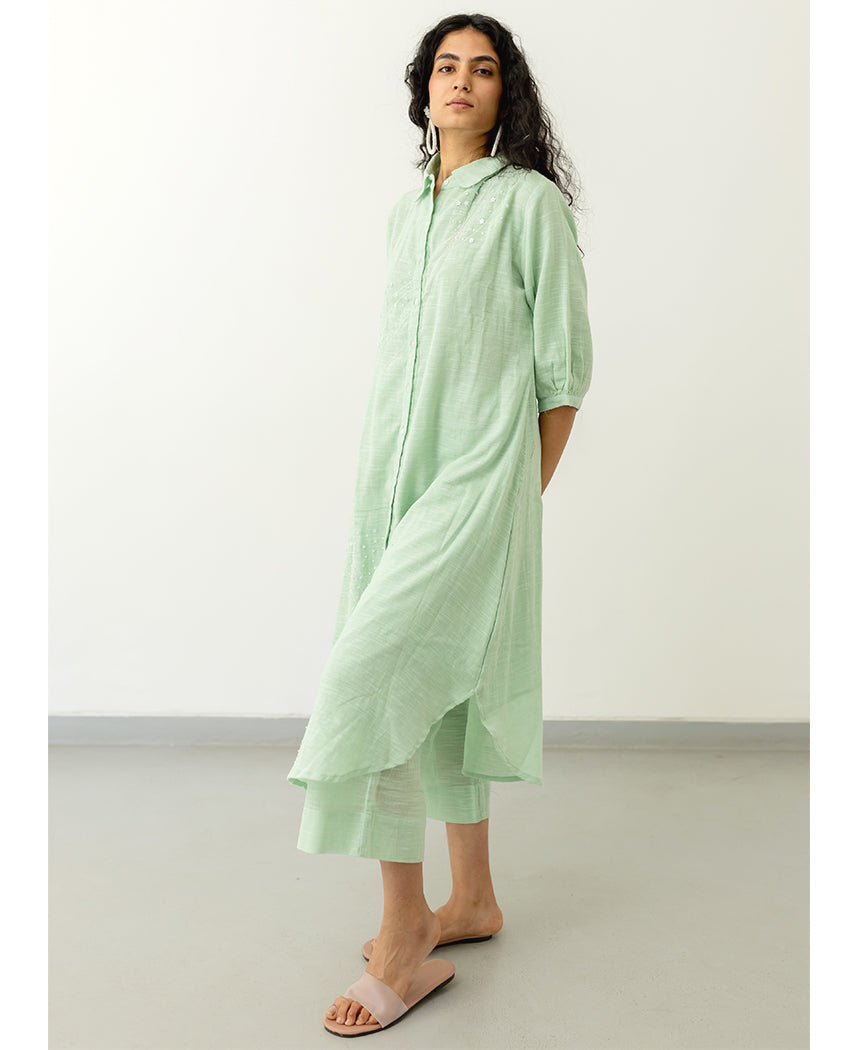 Mint Cotton Tunic