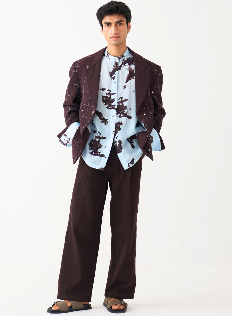 Mirror Emb Blazer