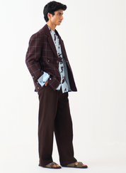 Mirror Emb Blazer