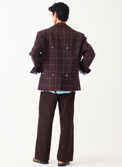 Mirror Emb Blazer