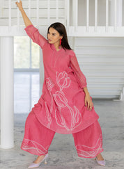 Misty Tulips Kurta