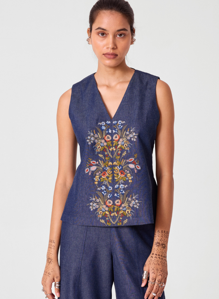 Mithil Embroidered Set