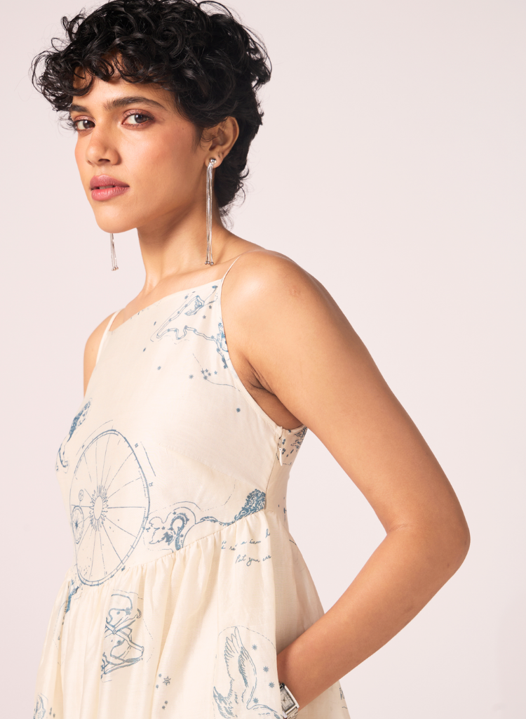 Mizar Handwoven Dress