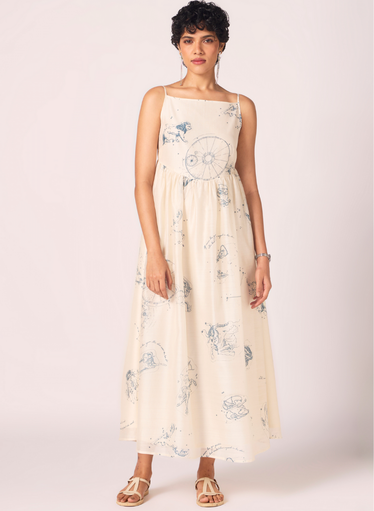 Mizar Handwoven Dress