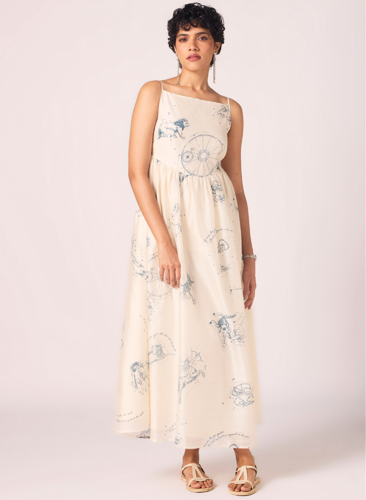 Mizar Handwoven Dress