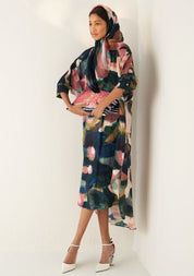 Indigo Stripes Quilted Bag