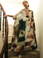 Moonbloom Drape Dress