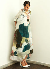 Moonbloom Drape Dress