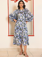 Moonflower Gathered Dress