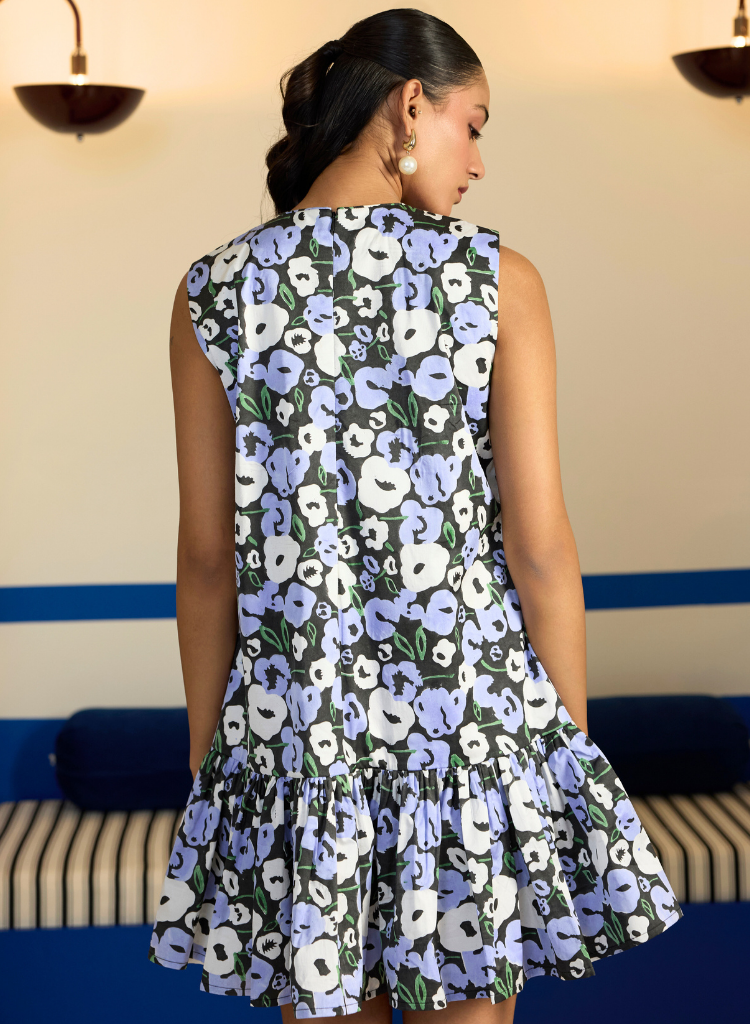 Moonflower Short Dress