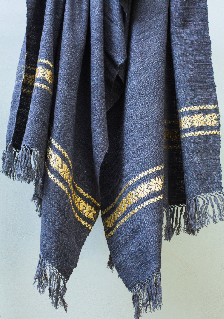 Moonless Night Motif Stole