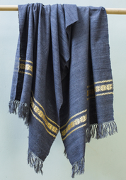 Moonless Night Motif Stole