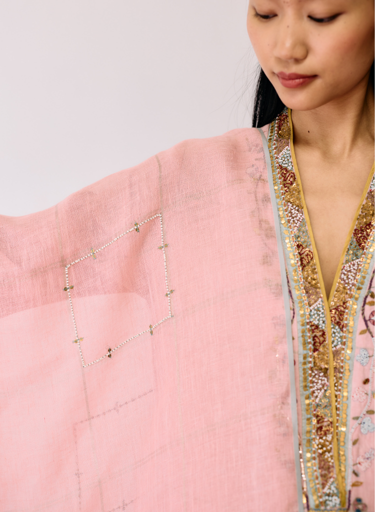Mora Embroidered Dupatta